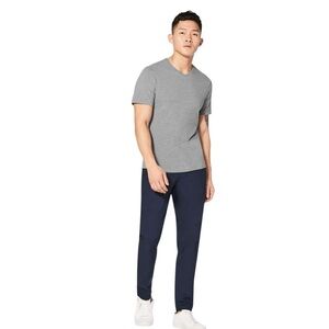 Lululemon Men’s 5 Year Basic V Sz Large Heathered Grey Flaw